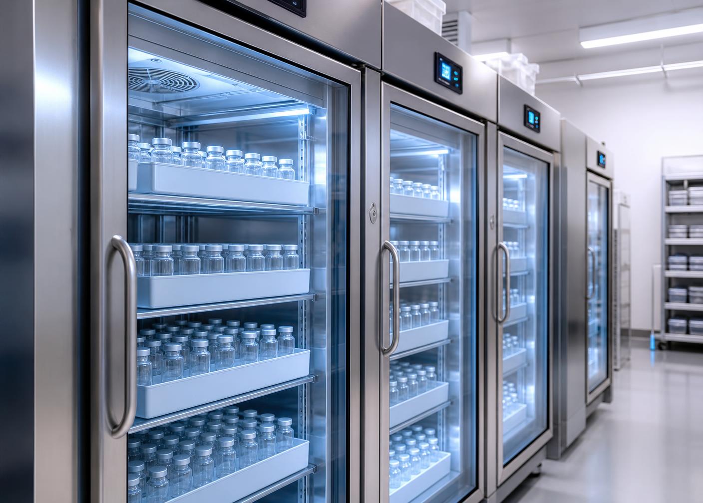Almacenamiento refrigerado con control de temperatura